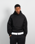 Black Hoodie, oversized hoodie, unisex hoodie, unique hoodie