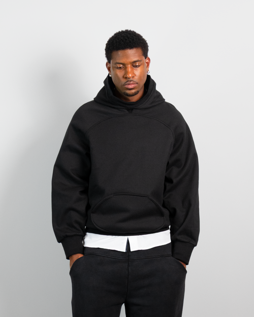 Black Hoodie, oversized hoodie, unisex hoodie, unique hoodie