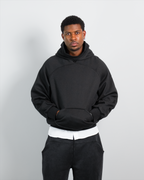 Black Hoodie, oversized hoodie, unisex hoodie, unique hoodie