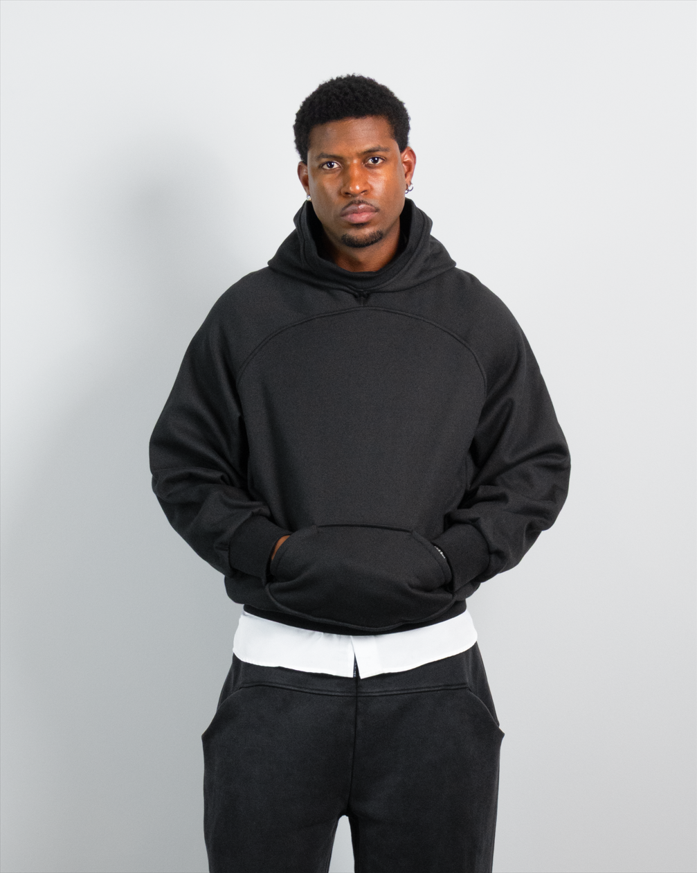 Black Hoodie, oversized hoodie, unisex hoodie, unique hoodie