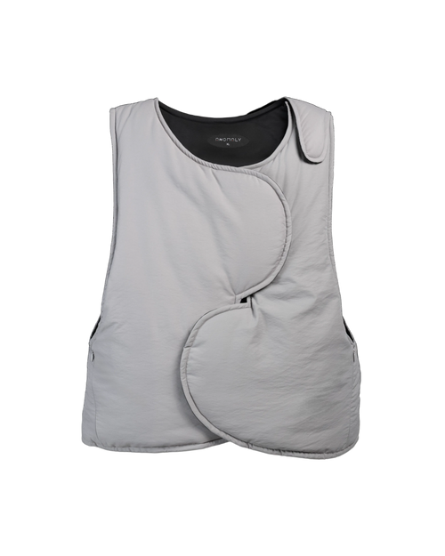 Puffer Vest, Unique Puffer Vest< Cross Puffer Vest