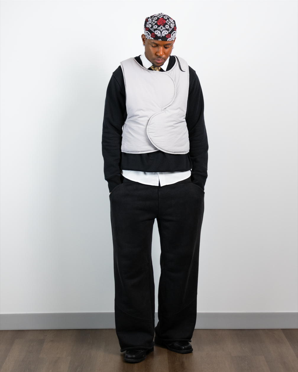 Puffer Vest, Unique Puffer Vest< Cross Puffer Vest