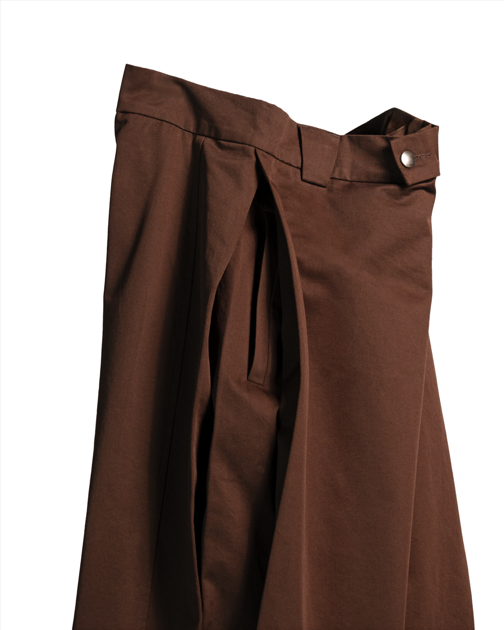 Side Pleat Trouser | Loam