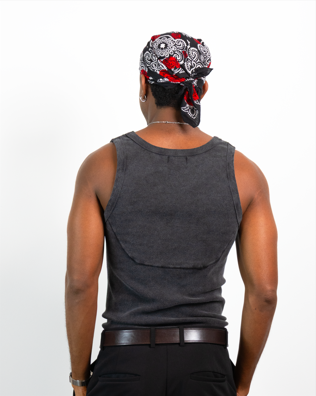 Black Tank top, Square neck tank top, Unique tank top, unisex tank top